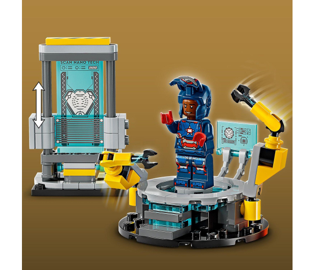 LEGO Marvel 76315 Super Heroes Laboratorium Iron Mana: Zbrojownia - 1308222 - zdjęcie 6